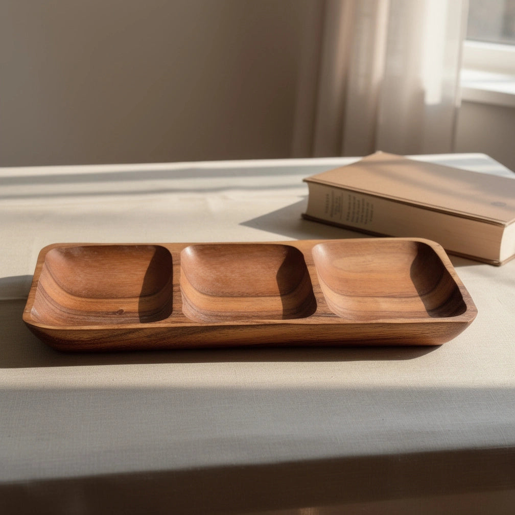 Rectangular Acacia Tray