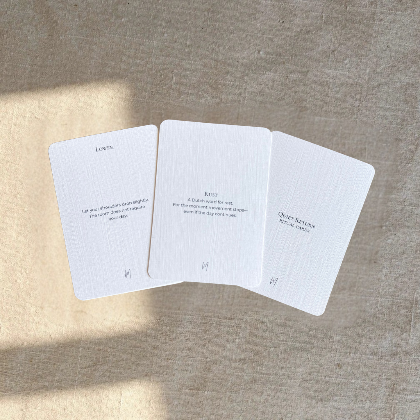 Quiet Return Gift Set