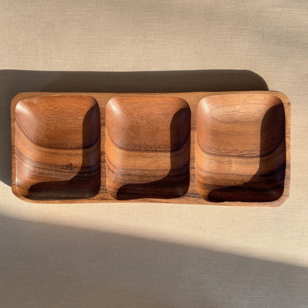 Rectangular Acacia Tray