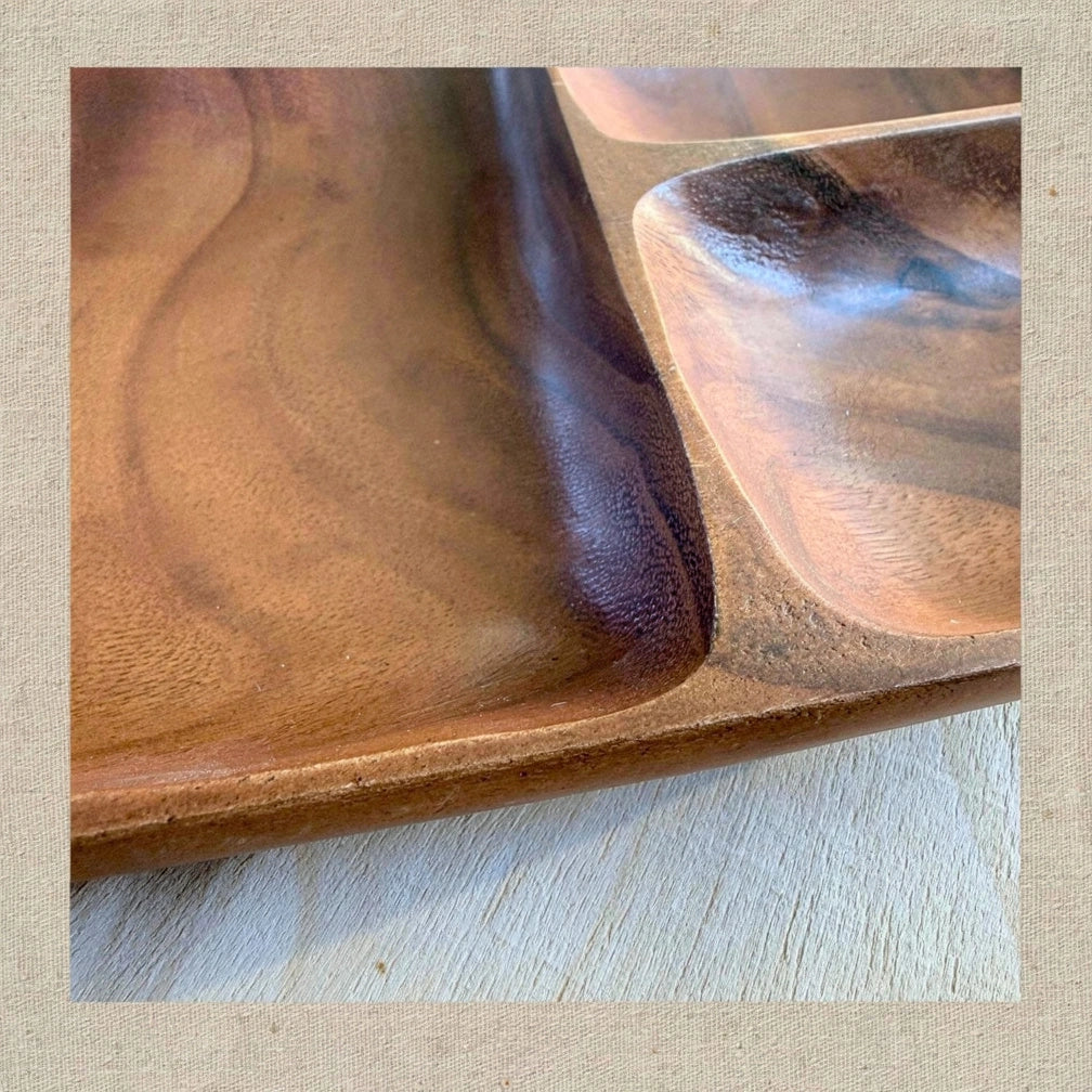 Oval Acacia Tray