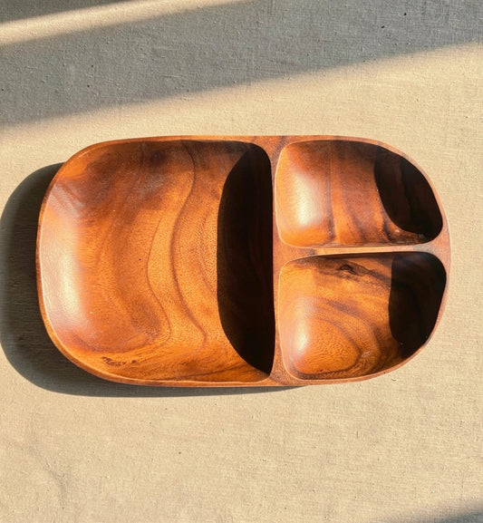 Oval Acacia Tray